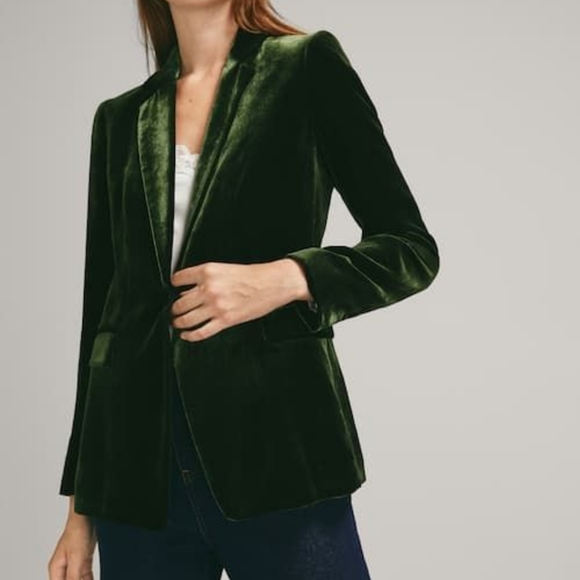 Massimo Dutti Jackets & Blazers - Massimo Dutti velvet Blazer